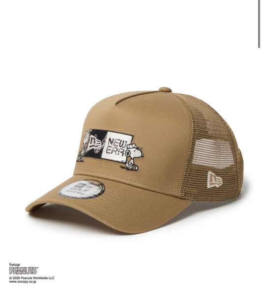New Era Golf 9FORTY A-Frame Trucker cap - Snoopy Peanuts edition