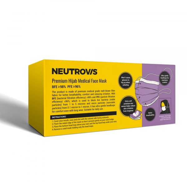 Neutrovis Hijab Premium Series Face Mask