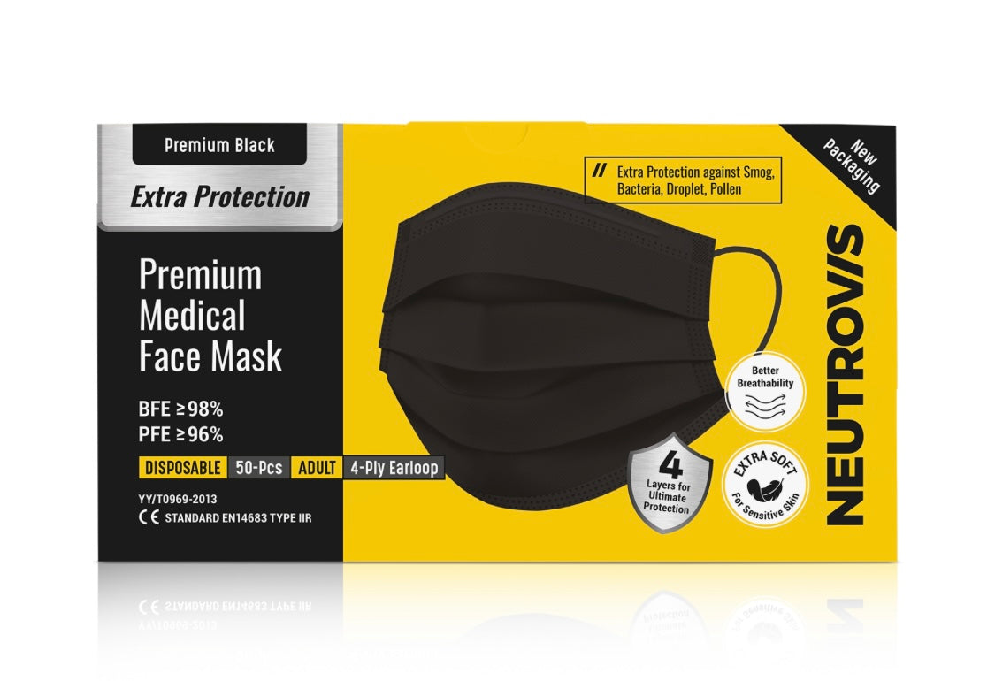 Neutrovis Extra Protection Premium Masks (4 Layers)