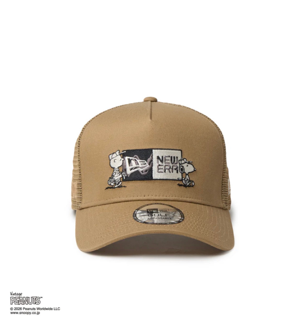 New Era Golf 9FORTY A-Frame Trucker cap - Snoopy Peanuts edition