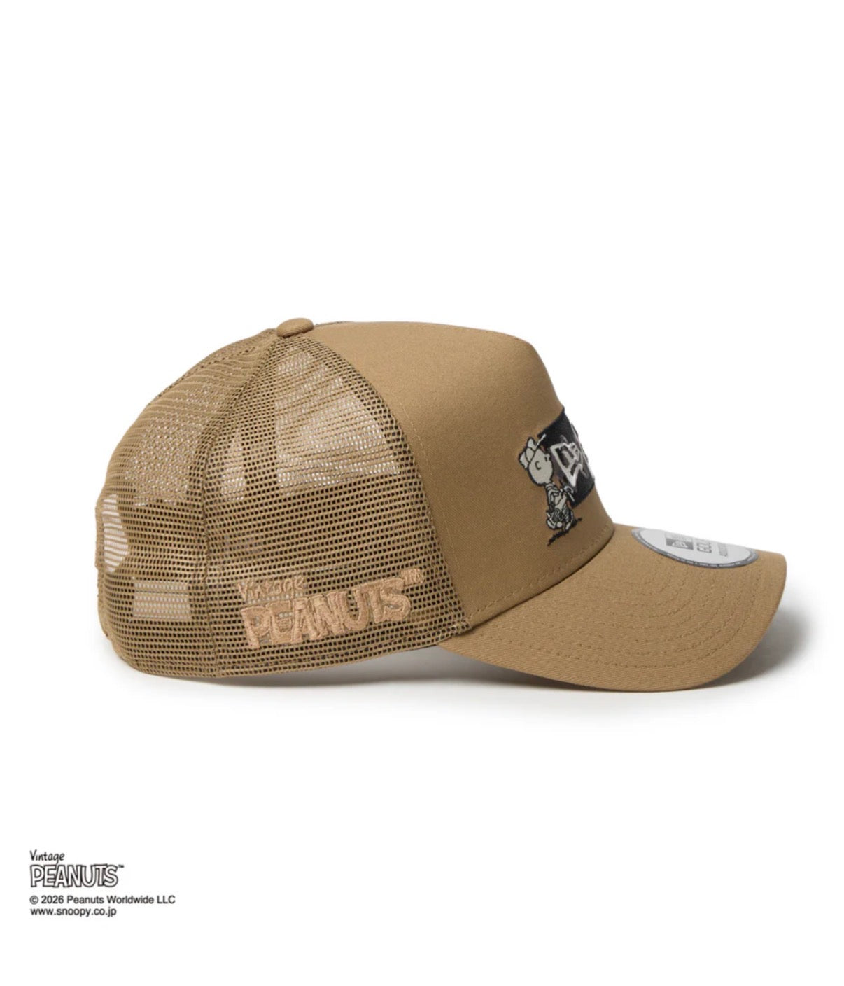 New Era Golf 9FORTY A-Frame Trucker cap - Snoopy Peanuts edition