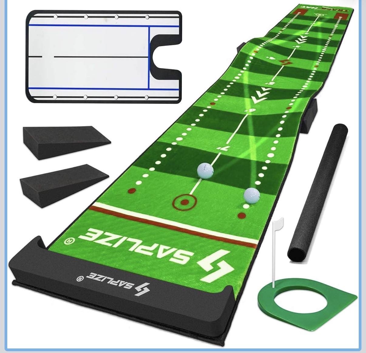 Putting Mat with training slope