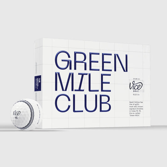 Vice Pro - Green Mile Club Golf Balls