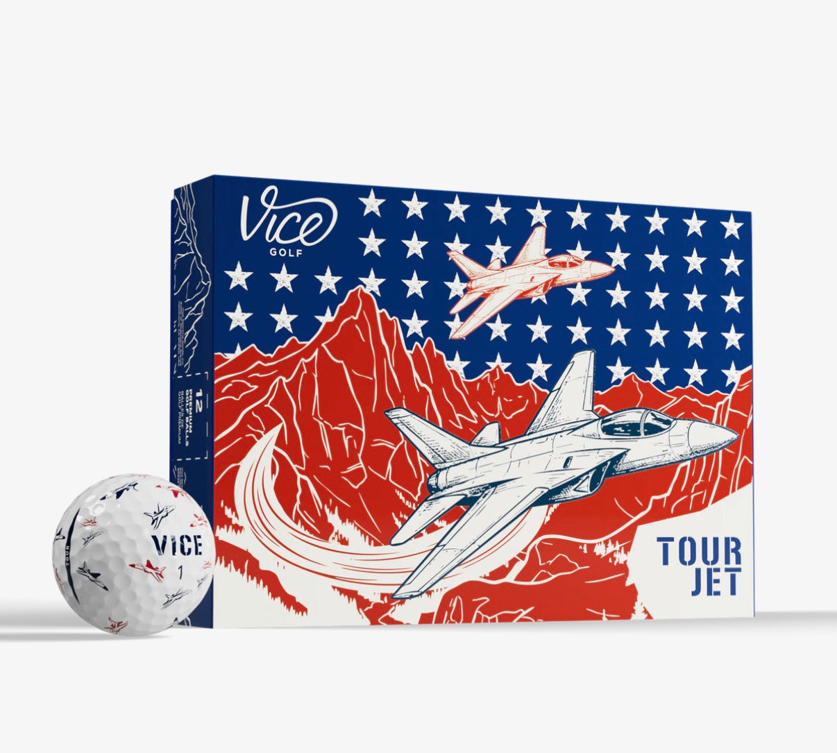Vice Tour - Jet All Over Golf Balls