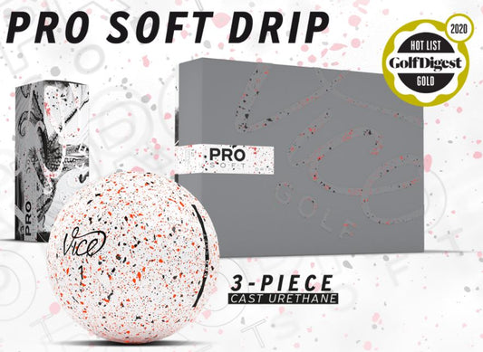 Vice Pro Soft Golf Balls - DRIP Edition