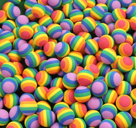Practice Foam Rainbow Ball